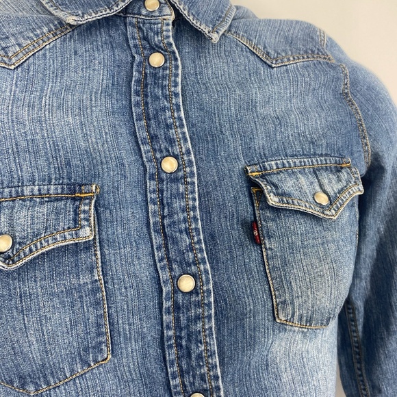 Levi’s Red Label Denim Western Shirt – Size XS - Picture 4 of 7